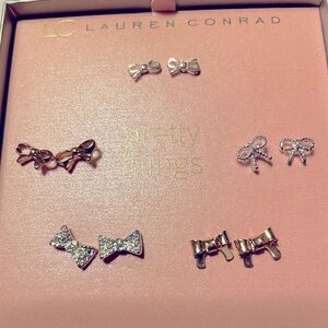 LAUREN CONRAD Pretty Things Post Earrings in Box